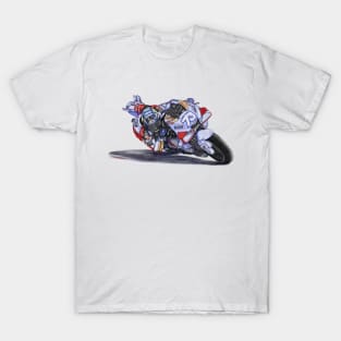 Drawing/Sketching MotoGP Team No 73 Alex Marquez T-Shirt